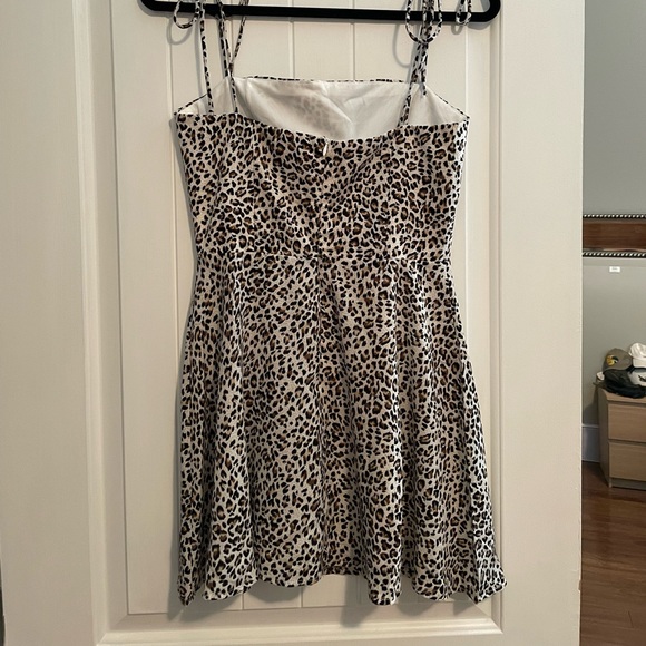PRINCESS POLLY Cliff Leopard Mini Dress - Picture 5 of 6